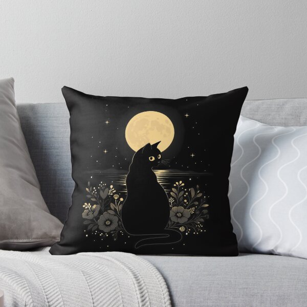 Item preview,  Night Garden Cat  designed and sold by PurrfectHome.