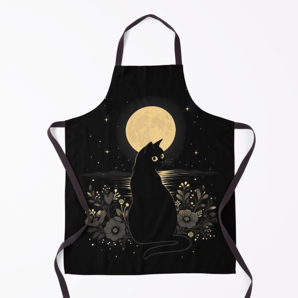 Item preview, Night Garden Cat designed and sold by PurrfectHome.