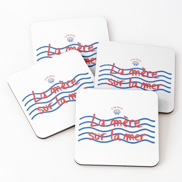 Item preview, La Mere Sur La Mer Funny French Quote designed and sold by Olhapro.