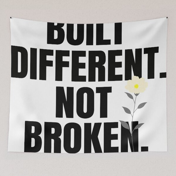Item preview, BUILT DIFFERENT. NOT BROKEN. designed and sold by Sed94.