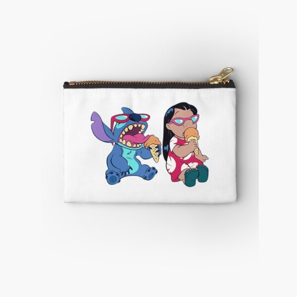 Item preview, Cute Stitch and Lilo Eating Ice Cream designed and sold by Magico Paco.
