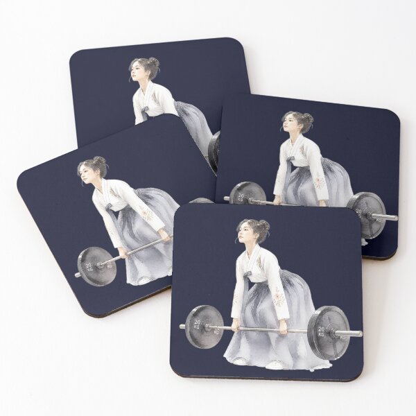 Item preview, Hanbok Deadlift – Traditional Strength, Modern Gains designed and sold by ManggaeJM.