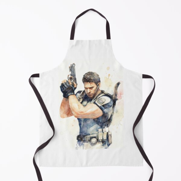 Item preview, Chris Redfield watercolour designed and sold by VXprints.