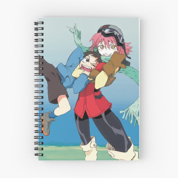 Item preview, FLCL (The FLCL Archives) Illustration designed and sold by Fire TheMann.