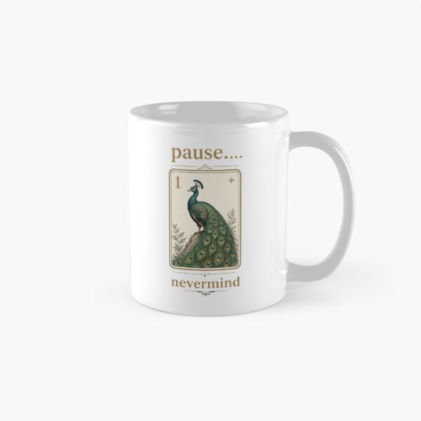 Item preview, Pause... Nevermind Vintage - Funny Mahjong Player Gift  designed and sold by Bright08.