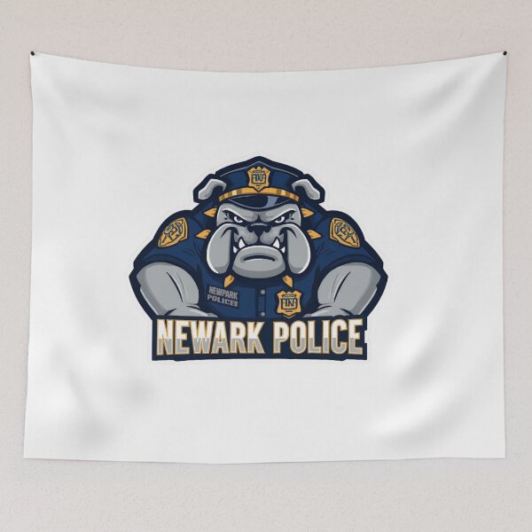 Item preview, Newark Police Bulldog Mascot T-Shirt, Police Support Gift, K9 Law Enforcement Graphic Tee designed and sold by pawsome purrfect.