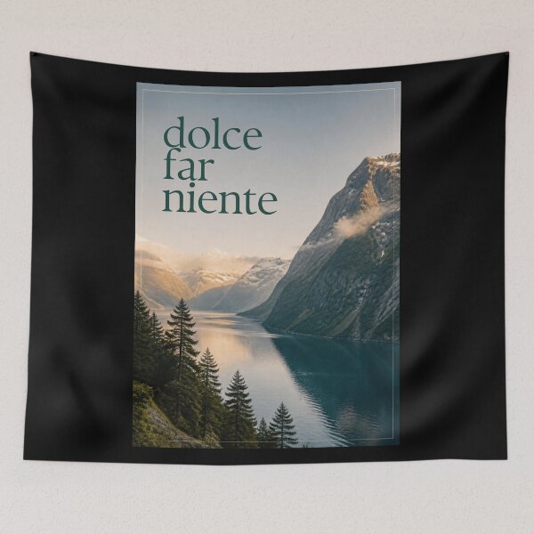 Item preview, Dolce far niente designed and sold by LaughandLaugh.