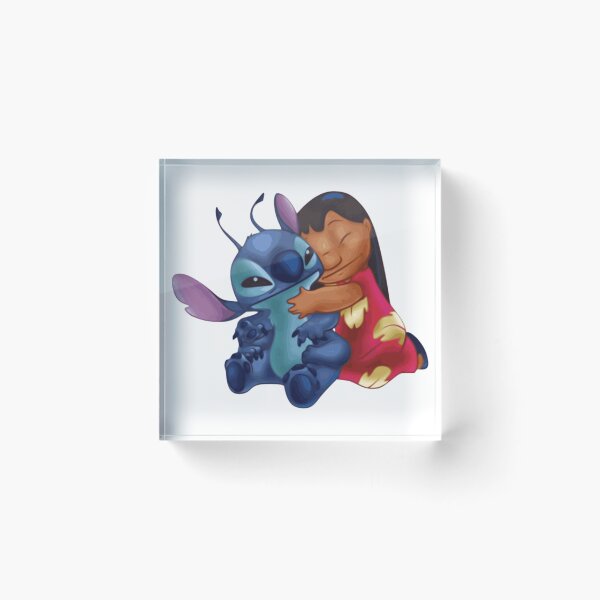 Item preview, Lilo and Stitch Hugging designed and sold by Magico Paco.