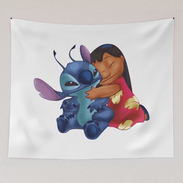 Item preview, Lilo and Stitch Hugging designed and sold by Magico Paco.