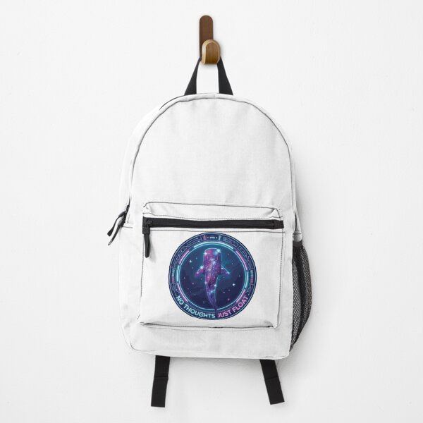 Item preview, Neon Whale Shark Float Aesthetic Porthole Art designed and sold by Arc2020.