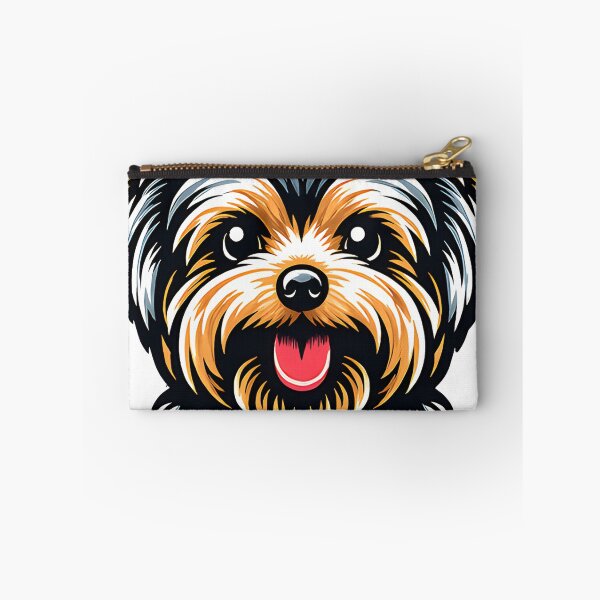 Item preview, Colorful Fluffy Dog Illustration – Cute Happy Puppy Lover designed and sold by WehnerCarmela.