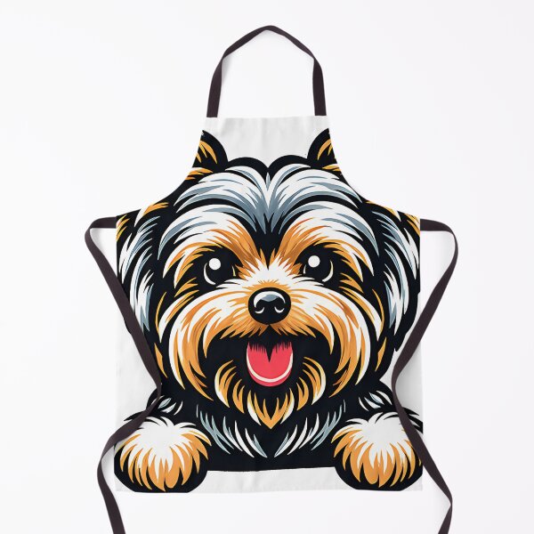 Item preview, Colorful Fluffy Dog Illustration – Cute Happy Puppy Lover designed and sold by WehnerCarmela.
