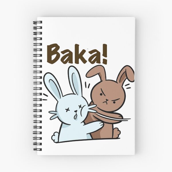 Item preview, Baka! | Funny Anime Bunny Meme  designed and sold by SoftPawsAtelier.
