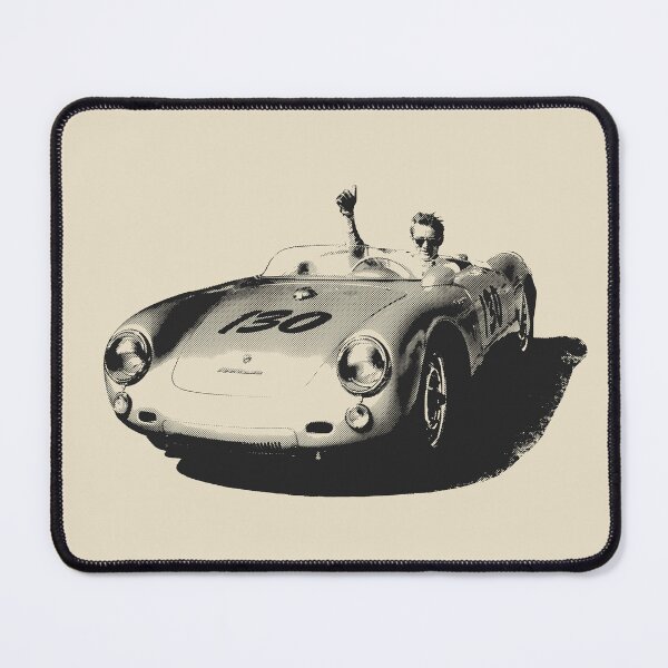 Item preview, James Dean Little Bastard 550 Spyder - halftone designed and sold by ChimyandFunky.