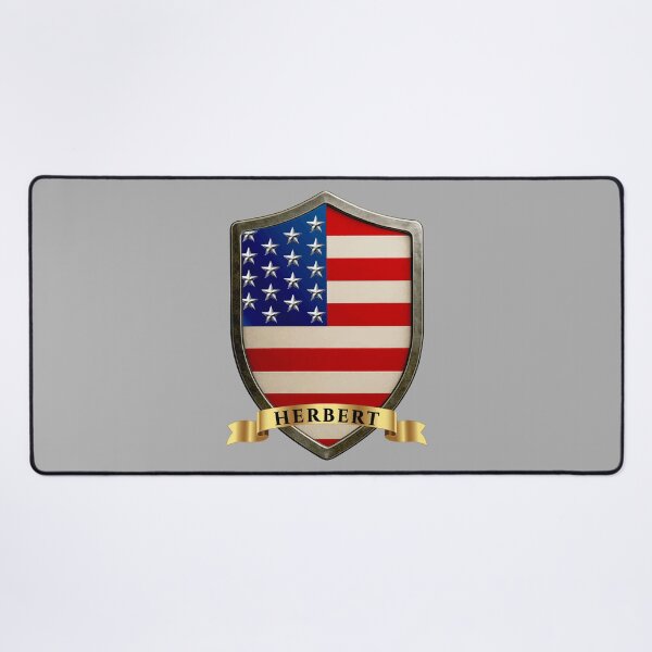 Item preview, Herbert American Heritage Crest Shield designed and sold by Highlandkings.