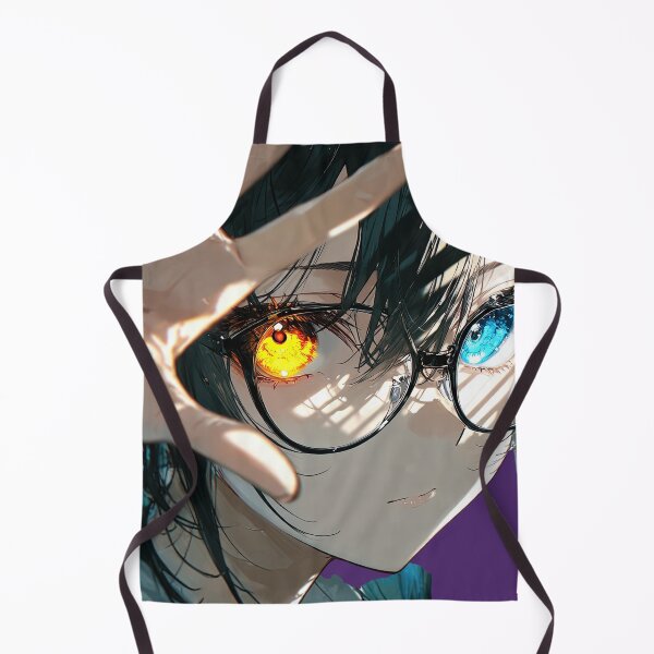 Item preview, Heterochromia Anime Girl with Glasses and Shadow Play designed and sold by Sergii Davydenko.
