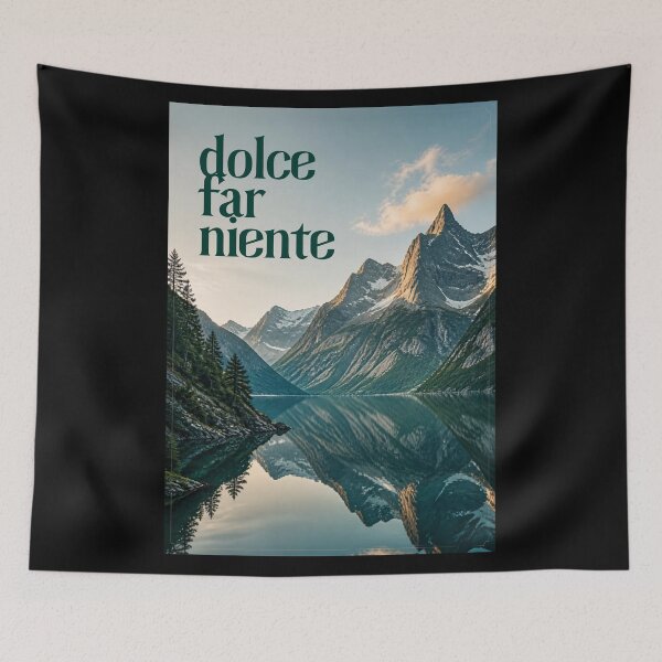 Item preview, Dolce far niente designed and sold by LaughandLaugh.