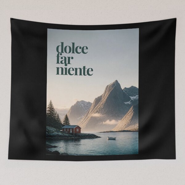 Item preview, Dolce far niente designed and sold by LaughandLaugh.