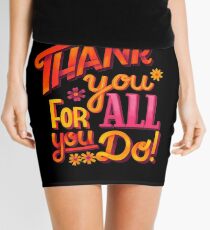 Thank you! Mini Skirt