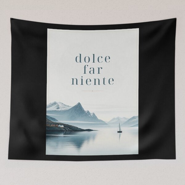 Item preview, Dolce far niente designed and sold by LaughandLaugh.
