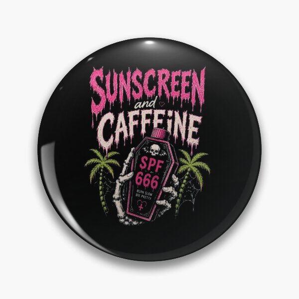 Item preview, Sunscreen And Caffeine SPF 666 designed and sold by Gbriel3.