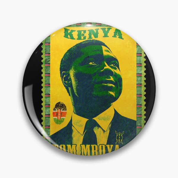 Item preview, Tom Mboya Vintage Kenya Postage Stamp Art | Pan-African Independence Poster designed and sold by Youngkev-arts.