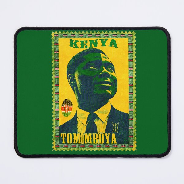 Item preview, Tom Mboya Vintage Kenya Postage Stamp Art | Pan-African Independence Poster designed and sold by Youngkev-arts.