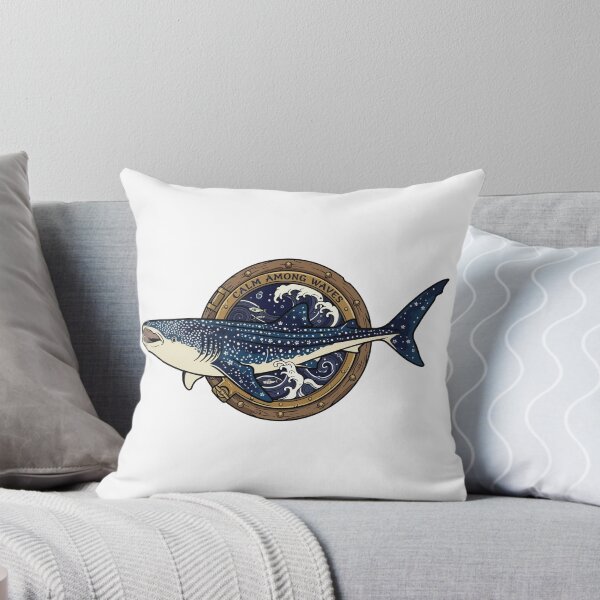 Item preview, Traditional Japanese Whale Shark Zen Waves Porthole designed and sold by Arc2020.