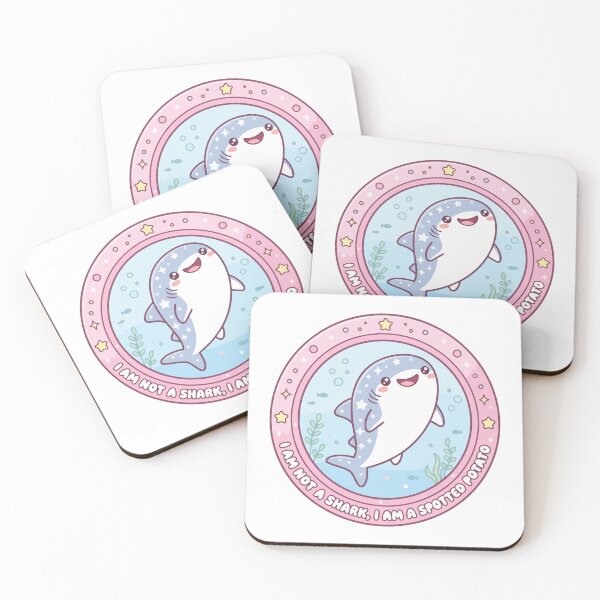 Item preview, Cute Kawaii Spotted Potato Whale Shark Porthole designed and sold by Arc2020.
