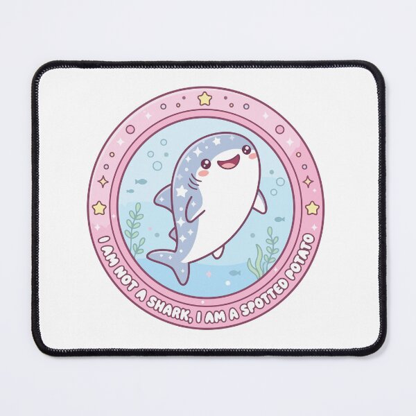 Item preview, Cute Kawaii Spotted Potato Whale Shark Porthole designed and sold by Arc2020.