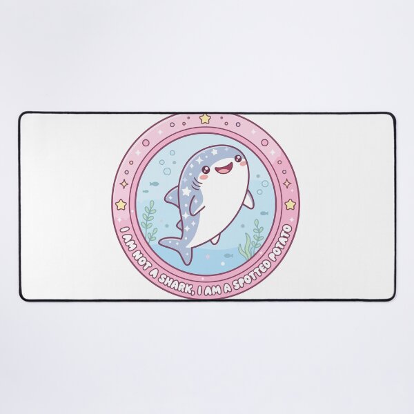 Item preview, Cute Kawaii Spotted Potato Whale Shark Porthole designed and sold by Arc2020.