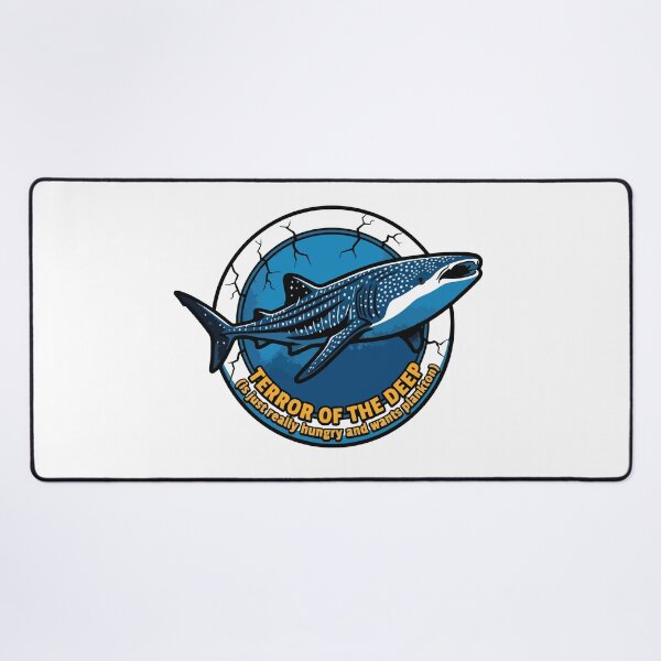 Item preview, Terror Of The Deep Funny Whale Shark Pop Art designed and sold by Arc2020.