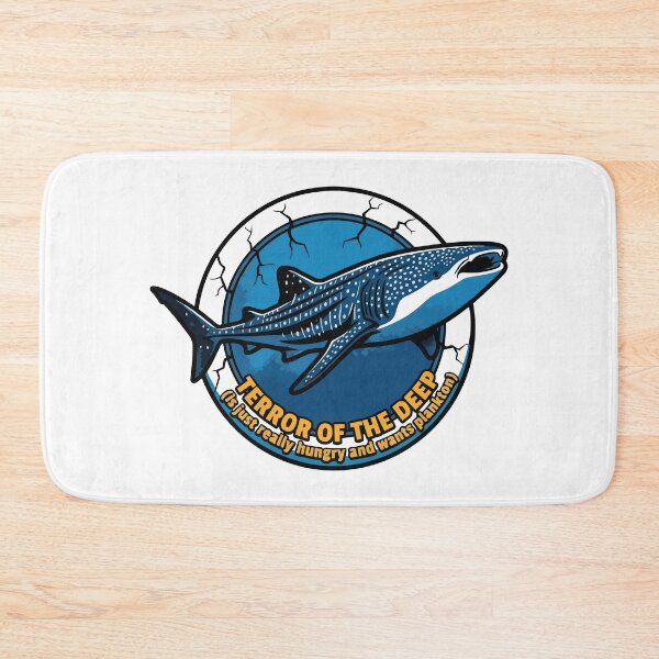 Item preview, Terror Of The Deep Funny Whale Shark Pop Art designed and sold by Arc2020.