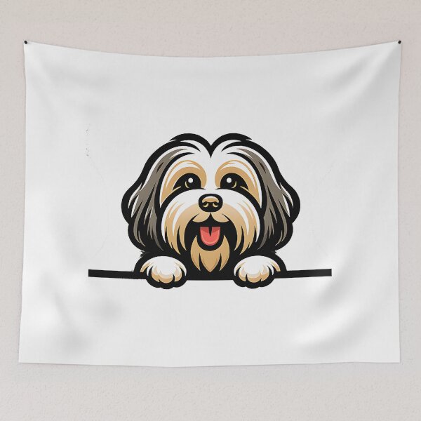 Item preview, Cute Dog Lover Retro Cartoon designed and sold by WehnerCarmela.