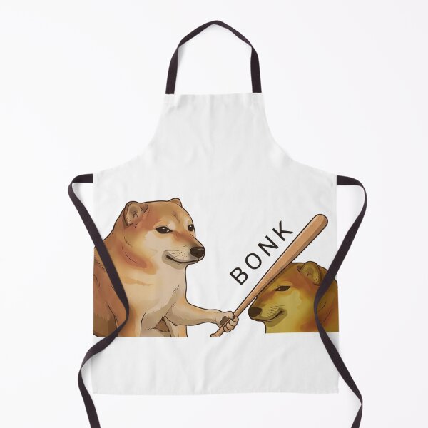 Item preview, BONK | Funny Dog Reaction Meme designed and sold by SoftPawsAtelier.