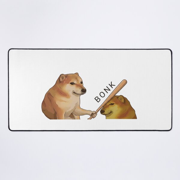 Item preview, BONK | Funny Dog Reaction Meme designed and sold by SoftPawsAtelier.