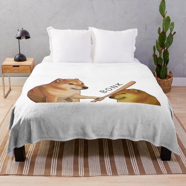 Item preview, BONK | Funny Dog Reaction Meme designed and sold by SoftPawsAtelier.