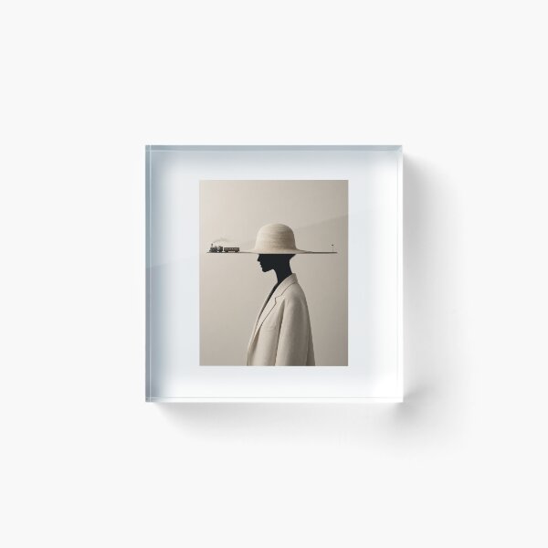 Item preview, Vintage Surrealist Fashion Art designed and sold by marianka91.