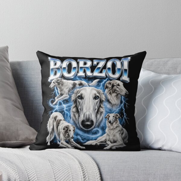 Item preview, Collage retro de perro Borzoi designed and sold by OceanBandwear.