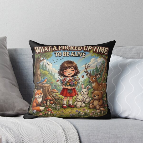 Item preview, What A Fucked Up Time to Be Alive designed and sold by Zbixu.