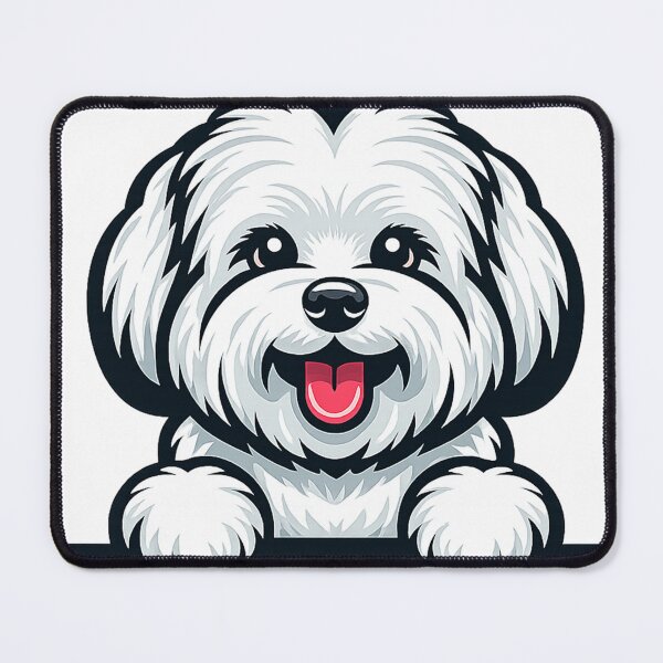 Item preview, Cute Fluffy White Dog Cartoon Illustration designed and sold by WehnerCarmela.