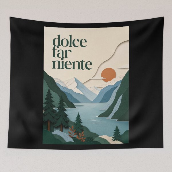 Item preview, Dolce far niente designed and sold by LaughandLaugh.
