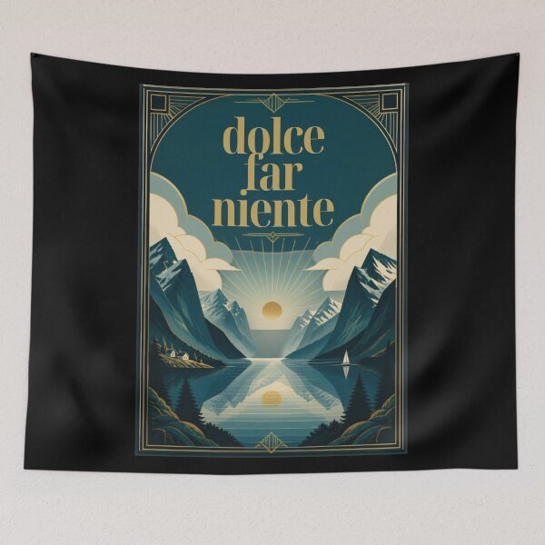 Item preview, Dolce far niente designed and sold by LaughandLaugh.