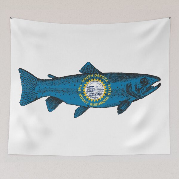 Item preview, Fish South Dakota Trout designed and sold by Esskay Designs.