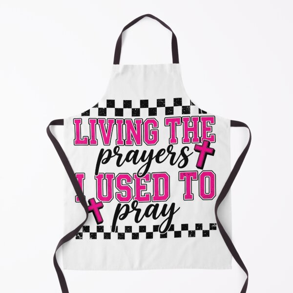 Item preview, Living The Prayers I Used To Pray Trendy Christian Faith Typography designed and sold by raedattia.
