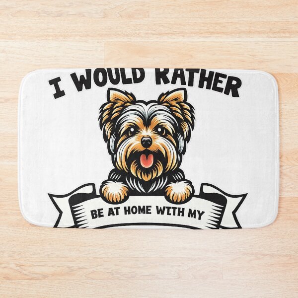 Item preview, I Would Rather Be at Home with My Dog – Funny Dog Lover designed and sold by WehnerCarmela.
