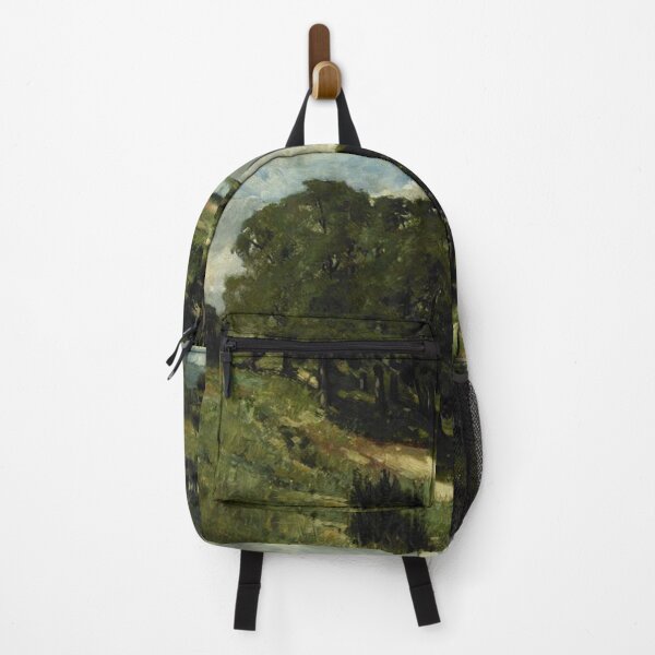 Item preview, Woman Standing Near a Pond designed and sold by SharonTheFirst.