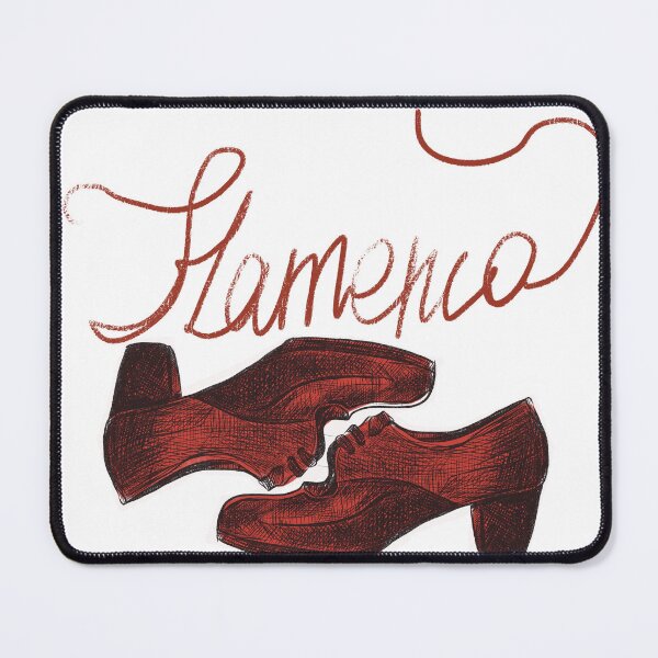 Item preview, Flamenco Shoes – expressive hand‑drawn illustration designed and sold by WorldOFaMillion.