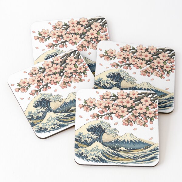 Item preview, Ukiyo-e style Fugaku_Sakura designed and sold by JpnArts-Sak981.