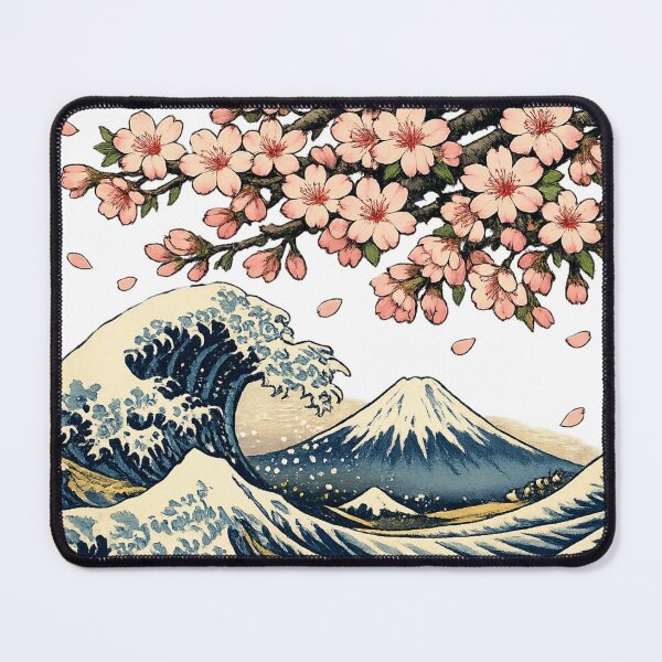 Item preview, Ukiyo-e style Fugaku_Sakura designed and sold by JpnArts-Sak981.